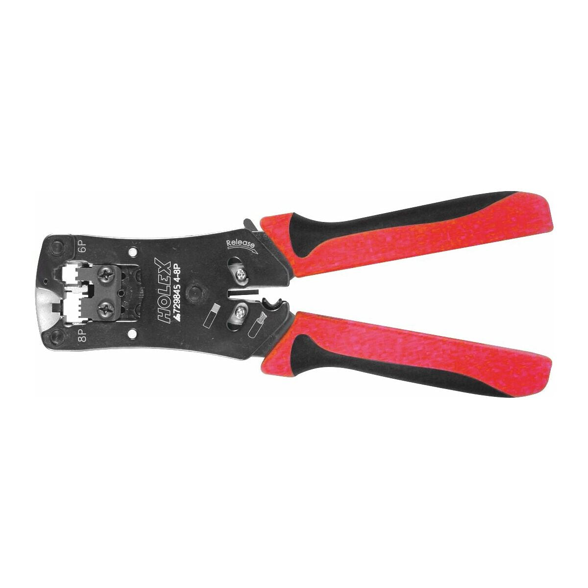 KÌM BẤM DÂY MẠNG HOLEX 4-8P 729845 4-8P KÌM BẤM DÂY MẠNG HOLEX 4-8P 729845 4-8P